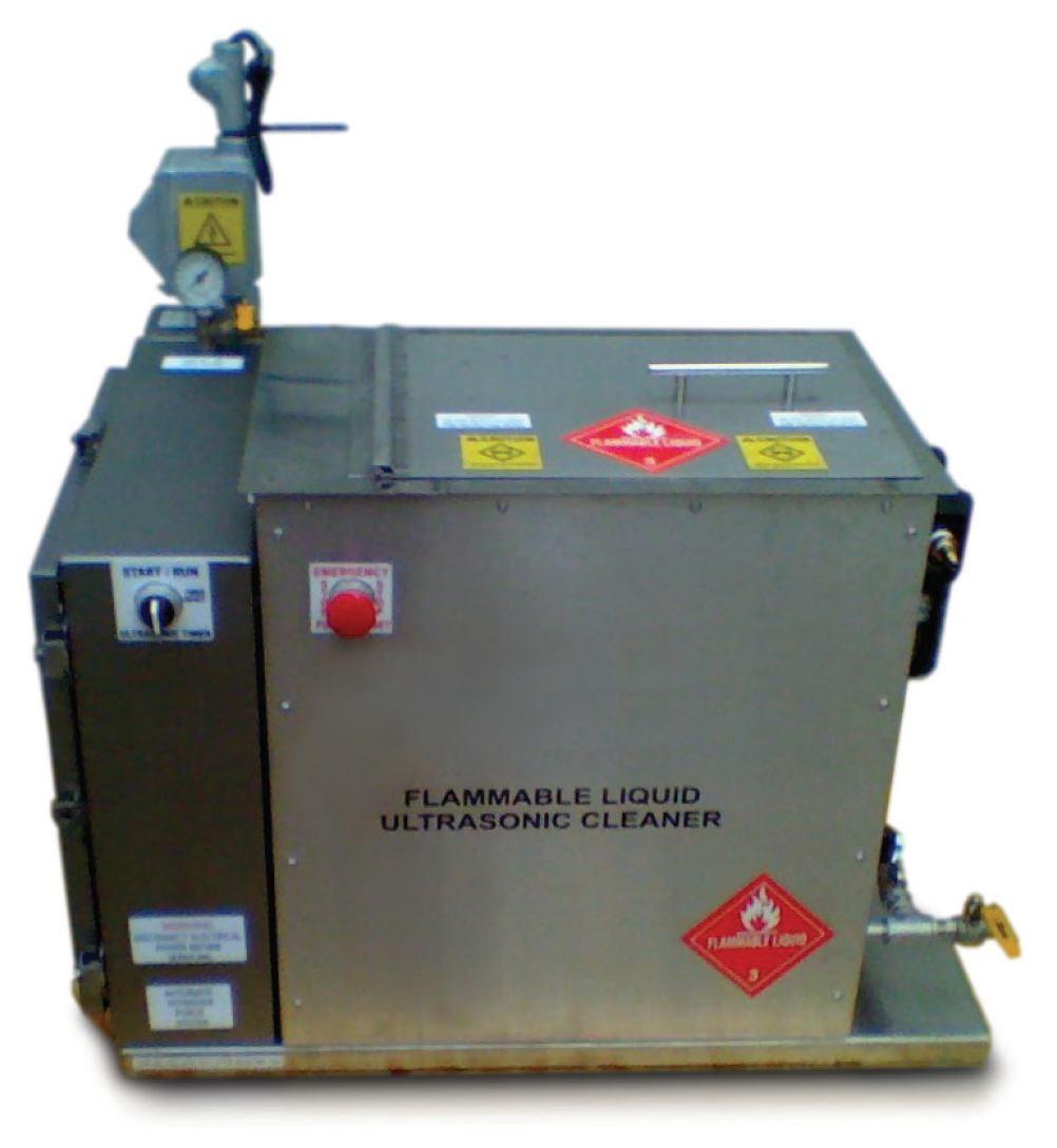 SOL XP Flammable Liquid Ultrasonic Cleaner SOL XP Flammable Liquid Ultrasonic Cleaner